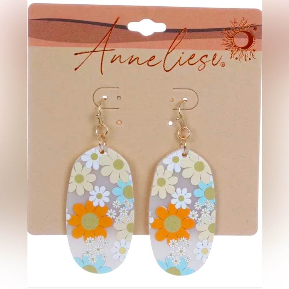 Floral Drop Earrings